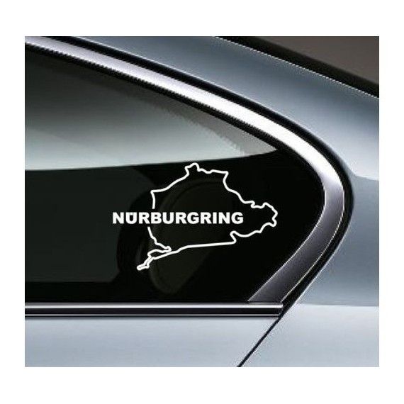 Sticker auto geam NURBURGRING