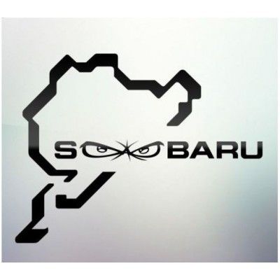 Sticker auto geam Subaru