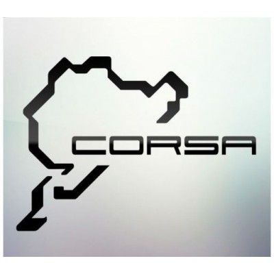 Sticker auto geam Corsa