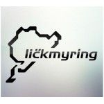 Sticker auto geam Lickmyring
