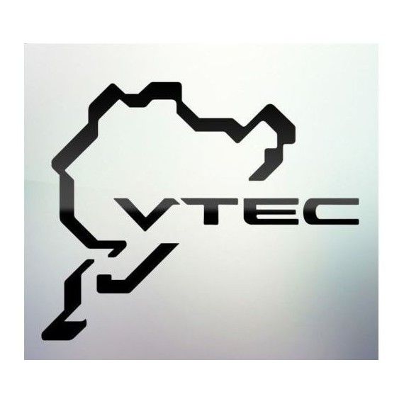 Sticker auto geam VTEC