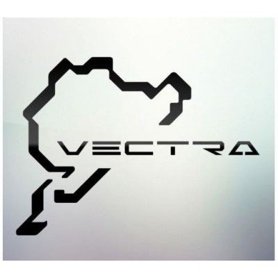 Sticker auto geam VECTRA