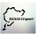 Sticker auto geam Renault
