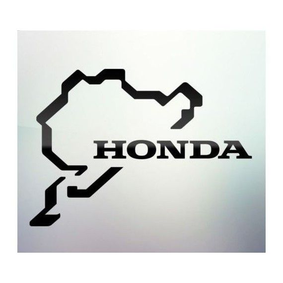 Sticker auto geam Honda