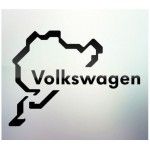 Sticker auto geam Volkswagen (v2)