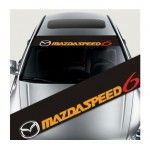 Sticker parasolar auto Mazda Speed