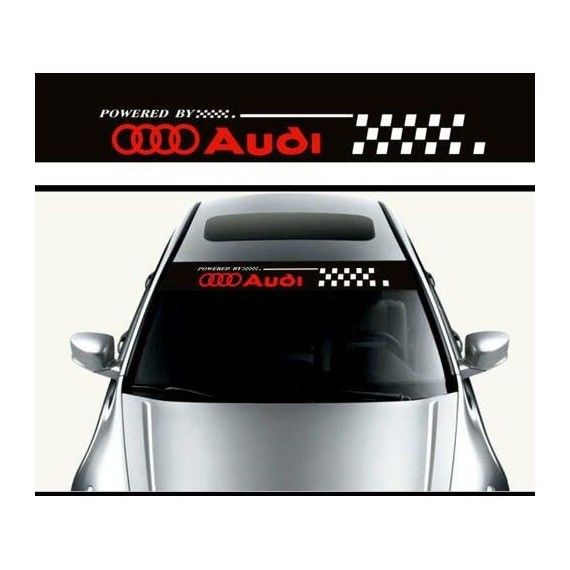 Sticker parasolar auto Audi Flag