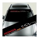 Sticker parasolar auto Honda