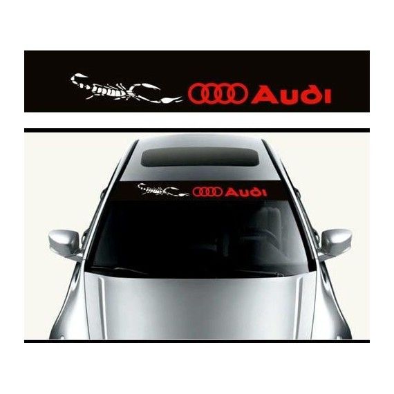 Sticker parasolar auto Audi