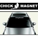 Sticker parasolar auto Chick Magnet