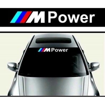 Sticker parasolar auto M Power