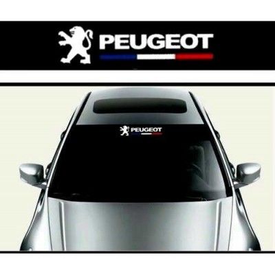 Sticker parasolar auto Peugeot