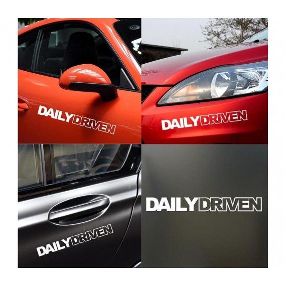 Sticker auto Daily Driven