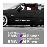 Sticker auto laterale BMW M Power (set 2 buc.)