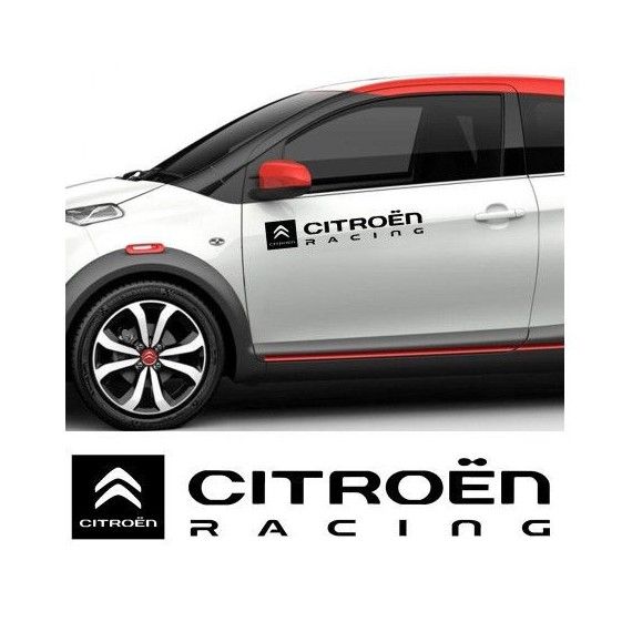 Sticker auto laterale CITROEN Racing