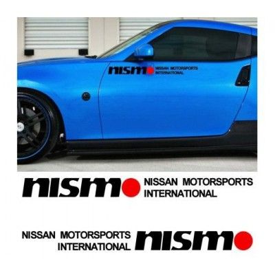 Sticker auto laterale Nissan Nismo (v3)