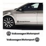 Sticker auto laterale Volkswagen