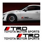 Sticker auto laterale Toyota TRD (v2)