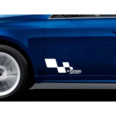 Stickere portiere Sport Flag - Hyundai