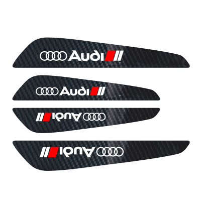 Set protectii usi Carbon 5D - Audi
