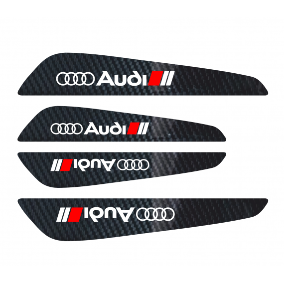 Set protectii usi Carbon 5D - Audi