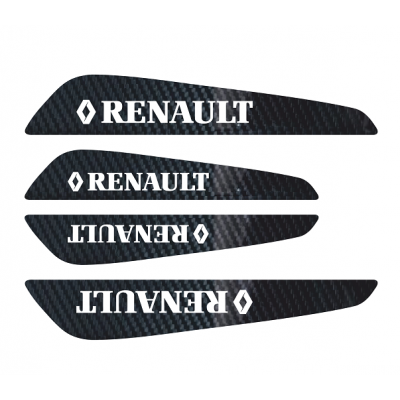 Set protectii usi Carbon 5D - Renault
