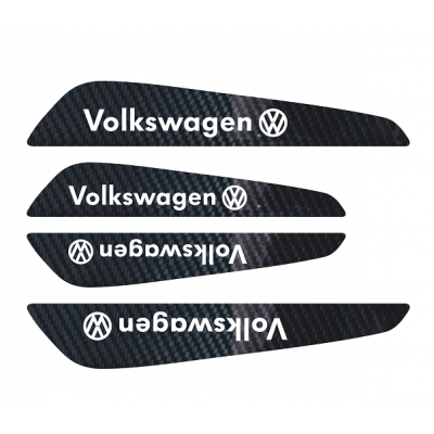 Set protectii usi Carbon 5D - Volkswagen