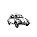 Stickere auto VW Beetle