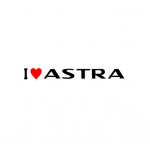 Sticker I Love Astra