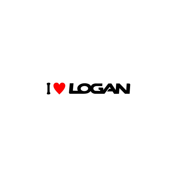 Sticker I Love Logan