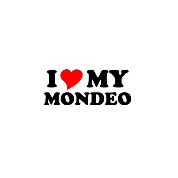 Sticker I Love My Mondeo