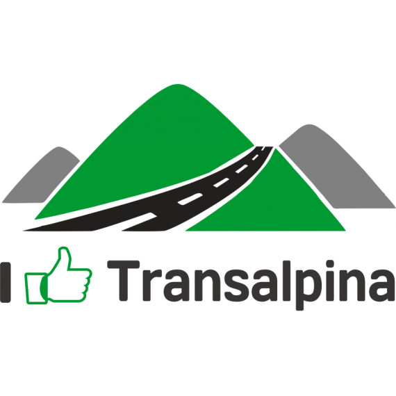 Sticker auto I Like Transalpina