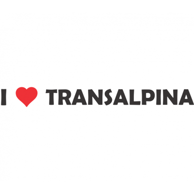 Sticker auto I Love Transalpina