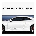 Sticker prag Chrysler (set 2 buc)