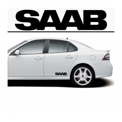 Sticker prag SAAB (set 2 buc)