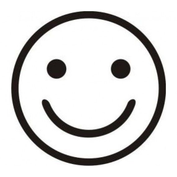 Stickere auto Smiley (v2)