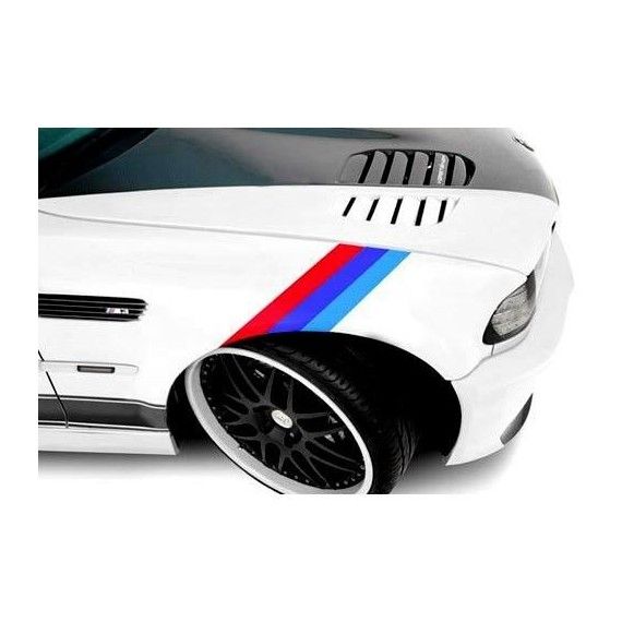 Sticker ornament auto model BMW ///M Power (v2)