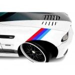 Sticker ornament auto model BMW ///M Power (v2)