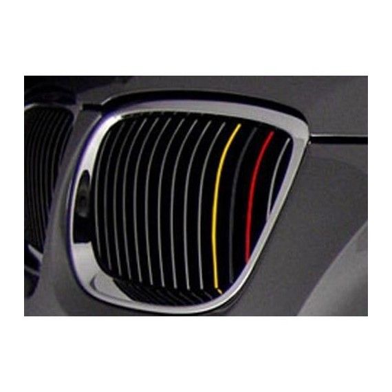 Sticker auto pentru grila aer model BMW German Flag