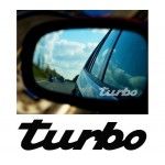 Stickere geam Etched Glass - Turbo (v2)