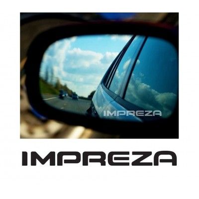 Stickere oglinda Etched Glass - Impreza