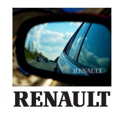 Stickere oglinda Etched Glass - Renault