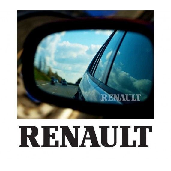 Stickere geam Etched Glass - Renault (v2)