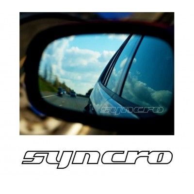 Stickere oglinda Etched Glass - Syncro