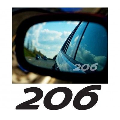 Stickere oglinda Etched Glass - 206