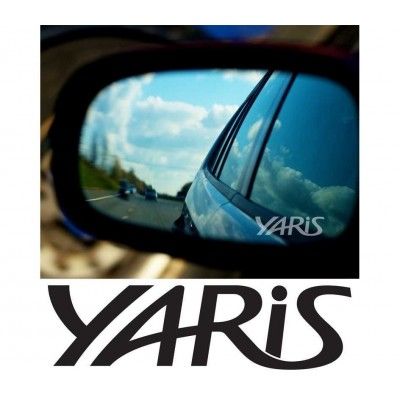 Stickere oglinda Etched Glass - Yaris