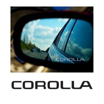 Stickere oglinda Etched Glass - Corolla