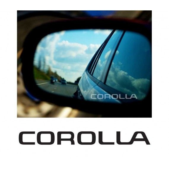 Stickere geam Etched Glass - Corolla (v2)