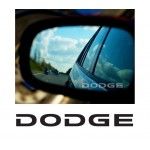 Stickere geam Etched Glass - Dodge (v2)