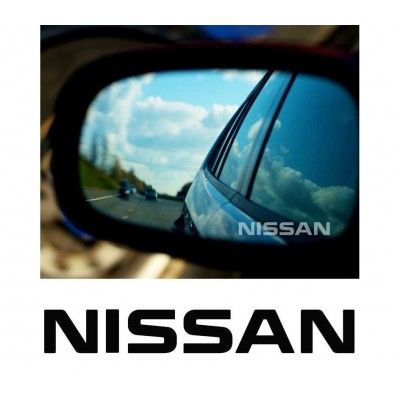 Stickere oglinda Etched Glass - Nissan